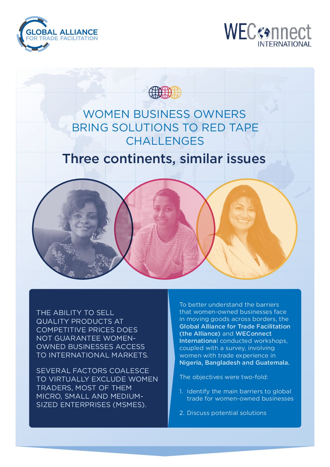 Three Continents, Similar Challenges for Women Business Owners